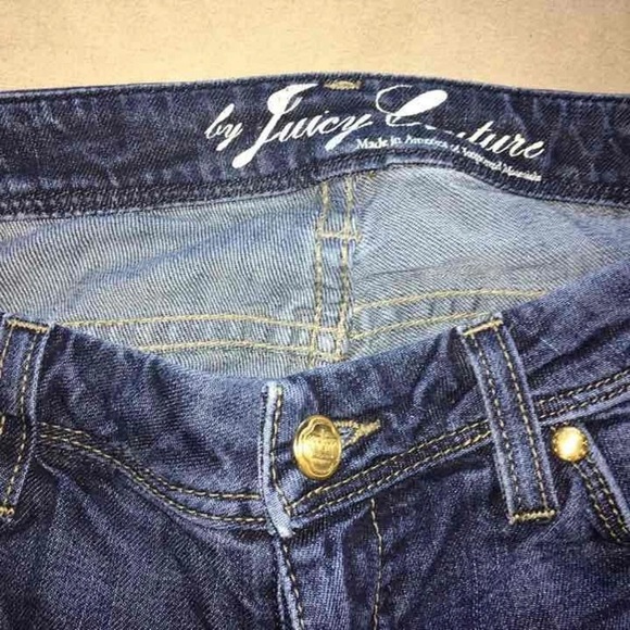 Juicy couture bootcut medium wash mid rise jeans - Picture 3 of 4